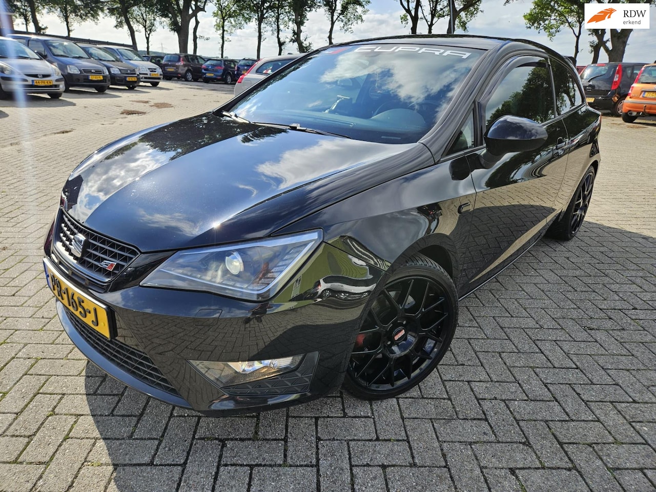 Seat Ibiza SC - 1.4 TSI Cupra. 2013. DSG/Climate/Cruise/Flippers/Leder/Stoelverwarming etc.. APK 06-2026 - AutoWereld.nl