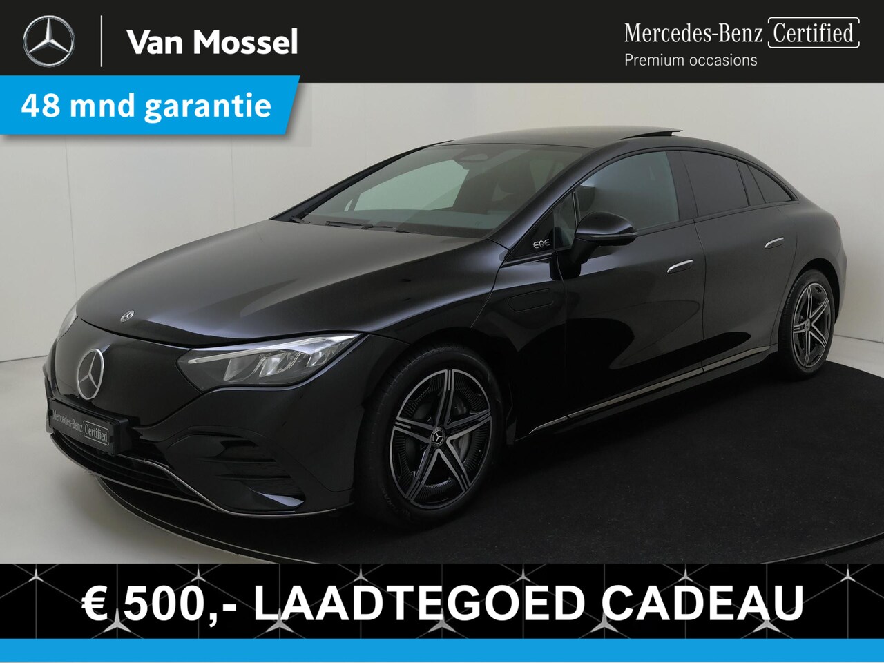 Mercedes-Benz EQE - 300 AMG Line 89 kWh Panorama-Schuifdak / Memory Seats  / Keyless Go Pakket / Night-Pakket - AutoWereld.nl