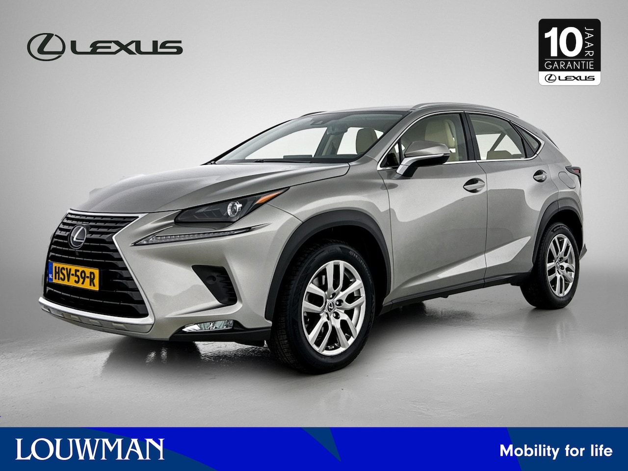 Lexus NX - 300h AWD Business Line | Navigatie | Leder | Elektrische achterklep | Parkeersensoren | - AutoWereld.nl