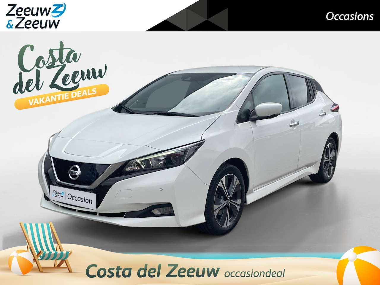 Nissan LEAF - N-Connecta 40 kWh | 360 camera | Climate Control | stoel verwarming | adaptive cruise cont - AutoWereld.nl