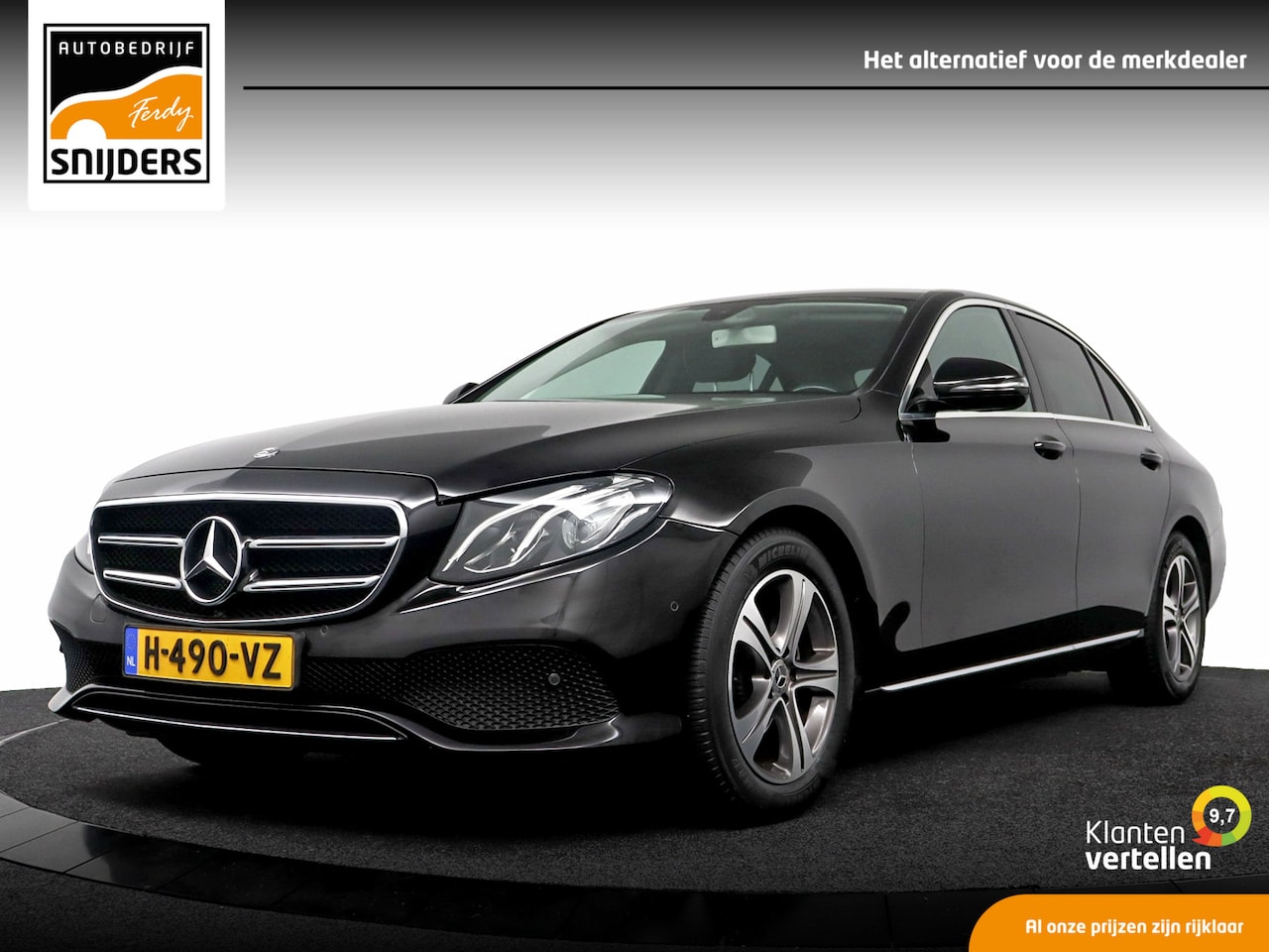 Mercedes-Benz E-klasse - 200 Premium - RIJKLAAR | DAB+ | NAVI | Camera | Cruise Control | Leer - RIJKLAAR - AutoWereld.nl