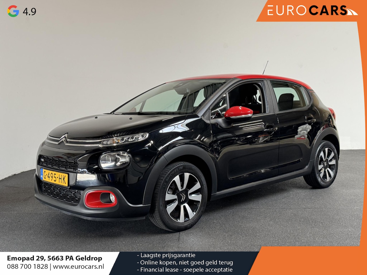 Citroën C3 - 1.2 PureTech Shine Navigatie Climate control Parkeersensoren - AutoWereld.nl