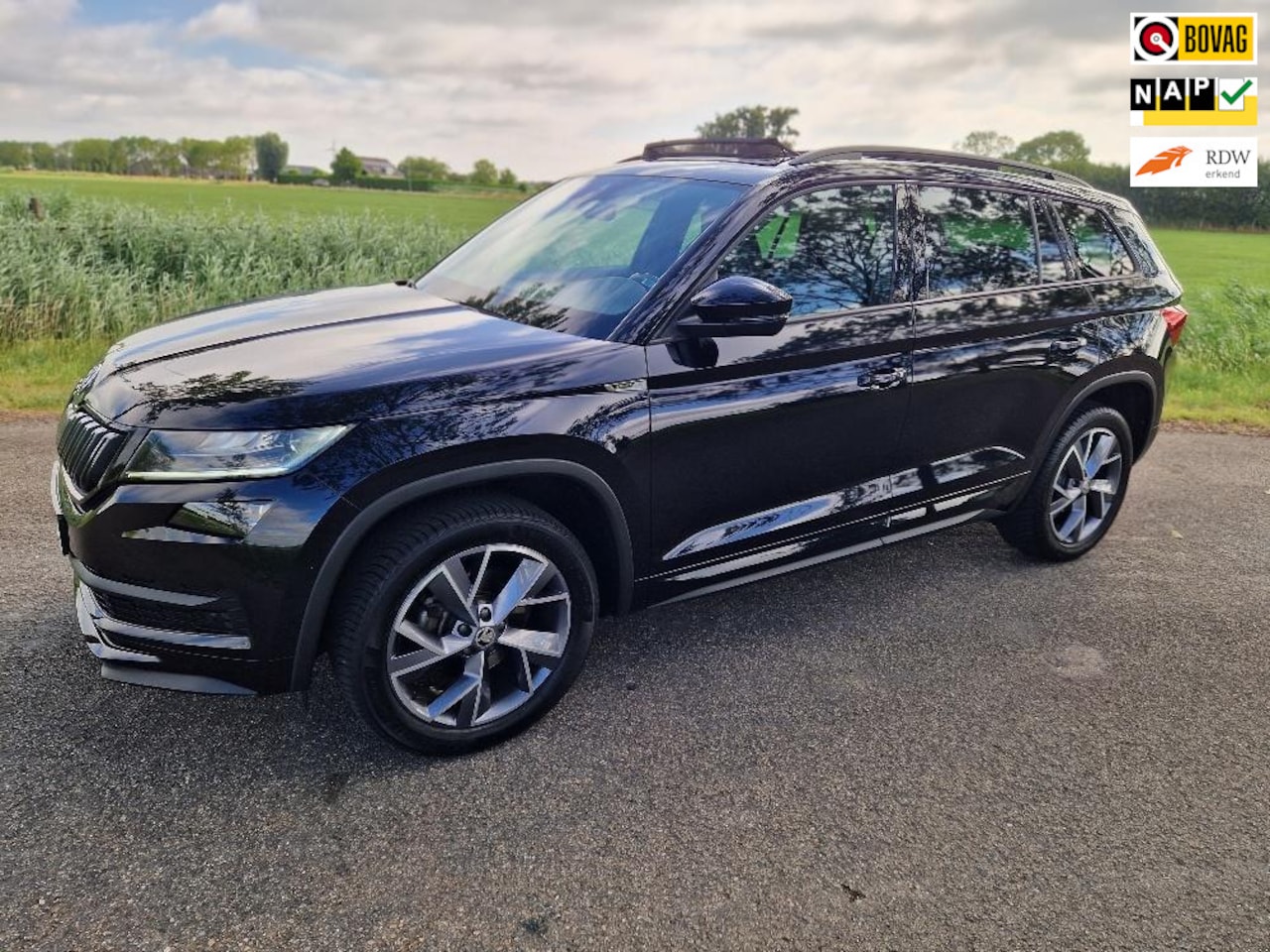 Skoda Kodiaq - 1.5 TSI Sportline Business 1.5 TSI Sportline Business, panoramadak, nieuwstaat - AutoWereld.nl