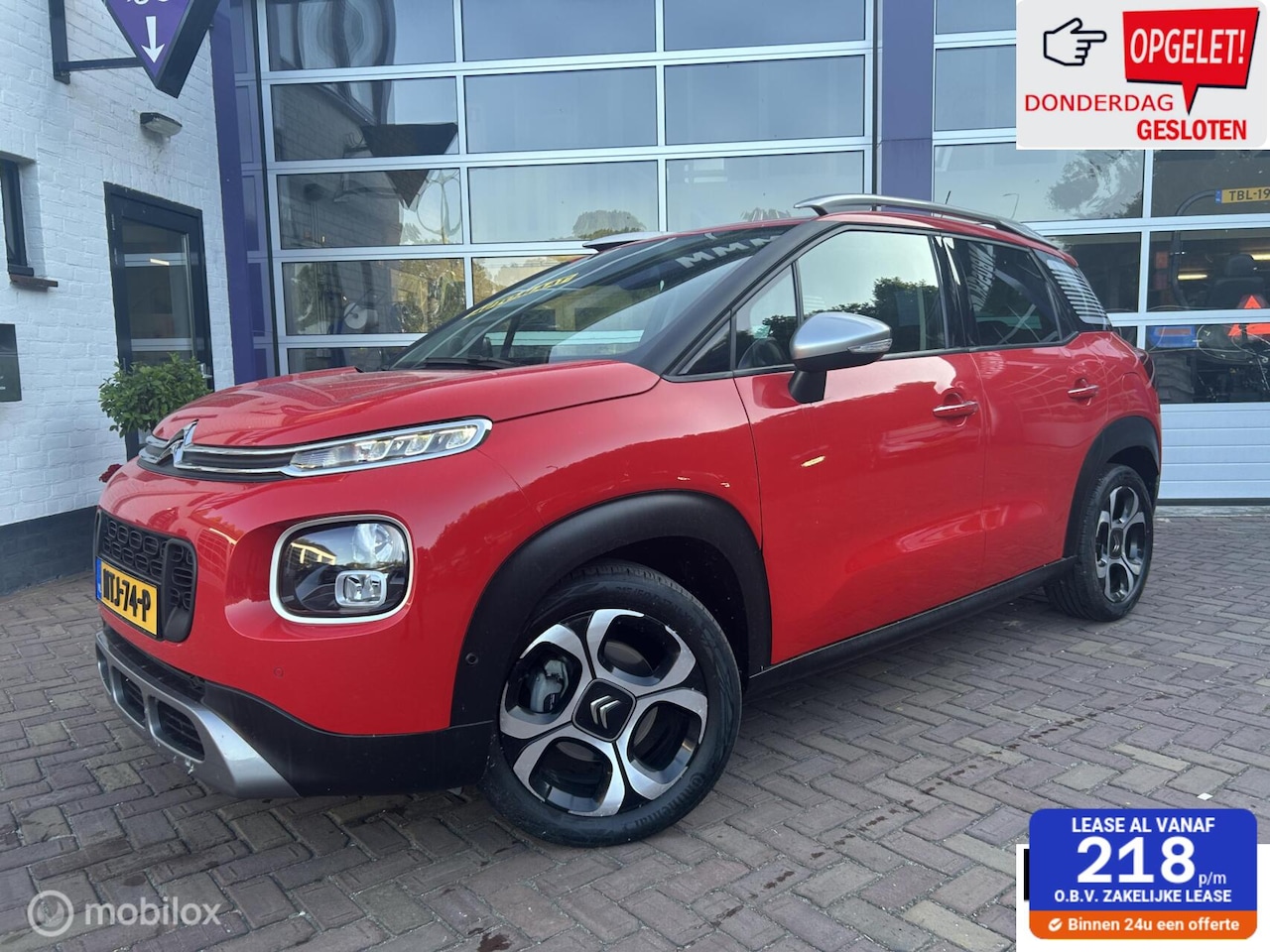 Citroën C3 Aircross - 1.2 S&S Shine * AUTOMAAT * NAVIGATIE * - AutoWereld.nl