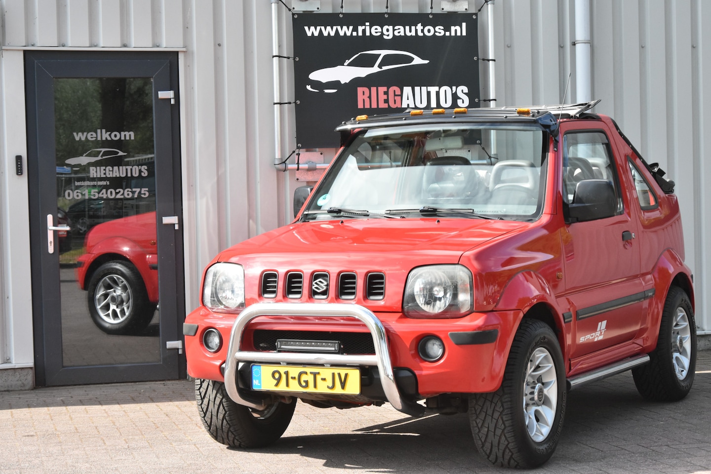 Suzuki Jimny - 1.3 JLX Cabrio Origineel Nederlands, Stuurbekrachtiging, B.J. 2001 - AutoWereld.nl
