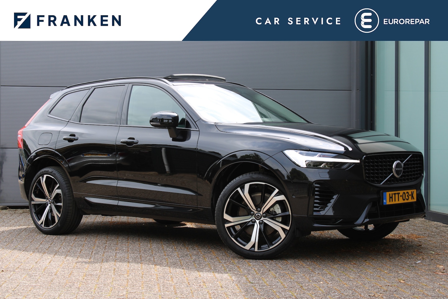 Volvo XC60 - 2.0 T8 Plug-in hybrid AWD Plus Dark | Luchtvering | 360 | H&K | Trekhaak - AutoWereld.nl