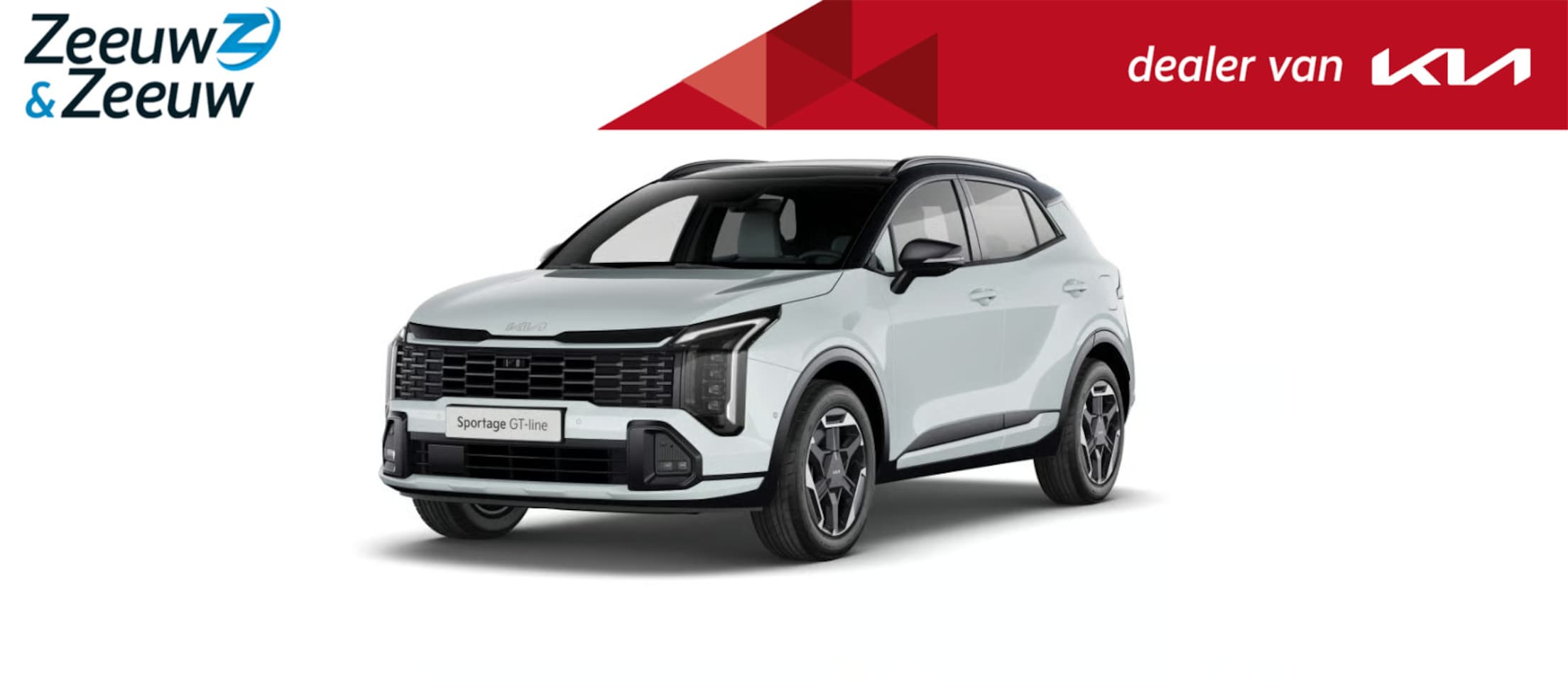 Kia Sportage - 1.6 T-GDi Hybrid GT-PlusLine FACELIFT NU TE BESTELLEN | 1510KG TREKGEWICHT | Two-tone GT-P - AutoWereld.nl
