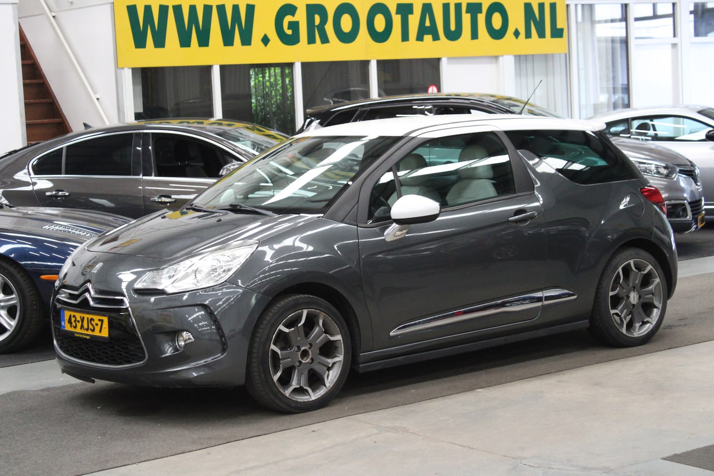 Citroën DS3 - 1.6 THP Ultra Prestige NAP, Airco, Cruise control, Lederen sportstoelen - AutoWereld.nl