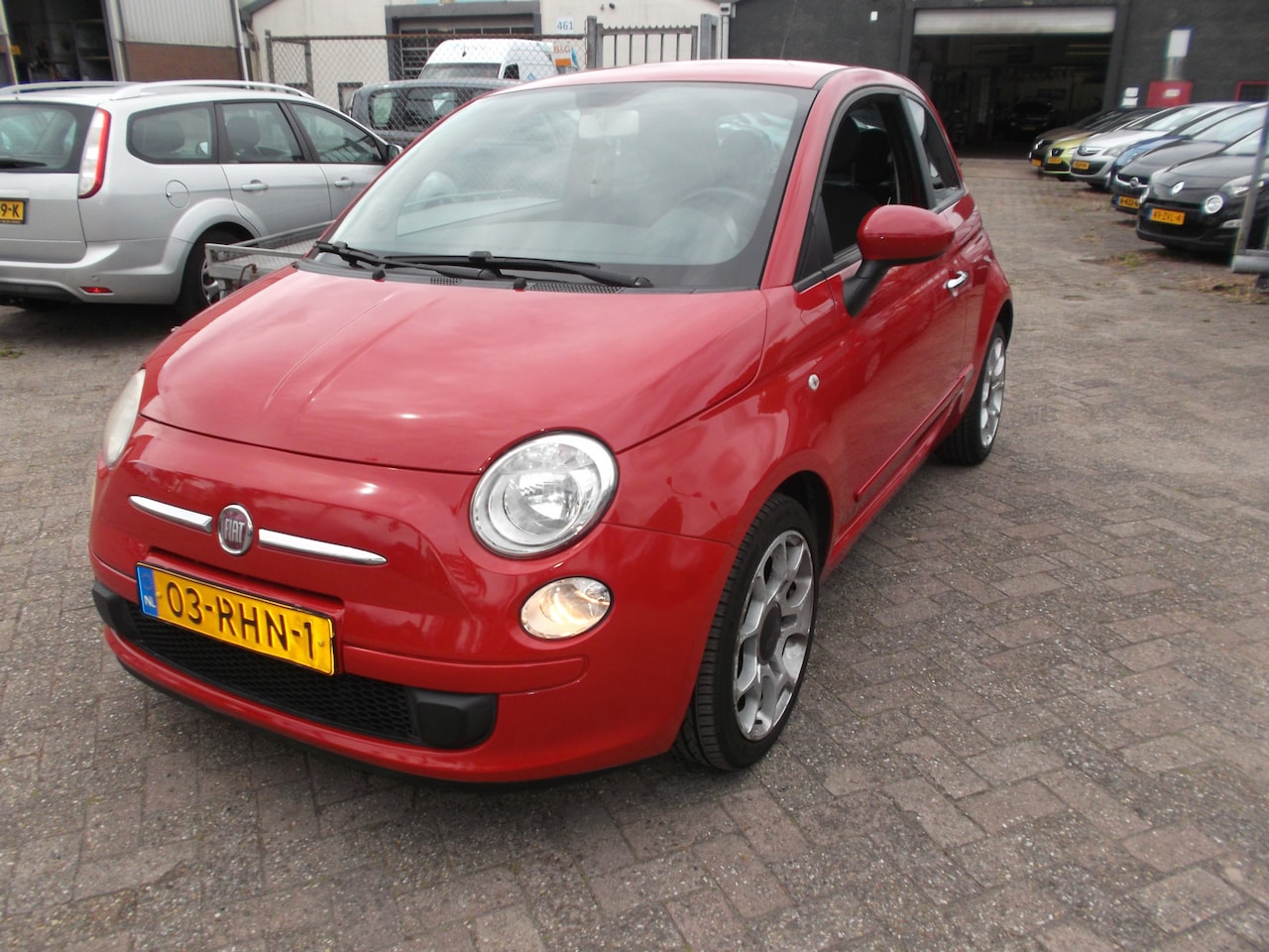 Fiat 500 - 0.9 TwinAir Sport airco half leer - AutoWereld.nl