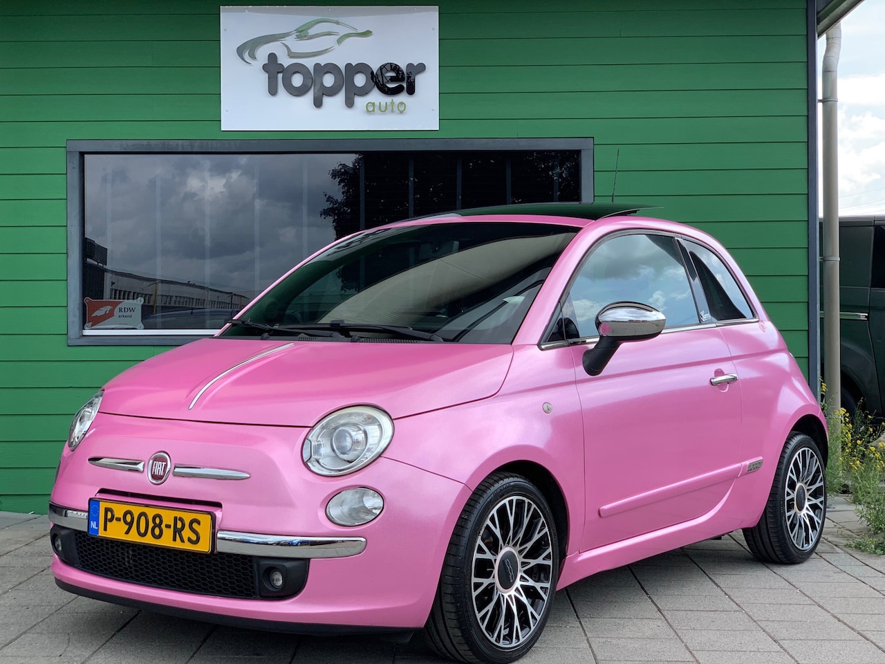Fiat 500 - 0.9 TwinAir by Gucci | SchuifDak | Automaat | Navigatie | - AutoWereld.nl