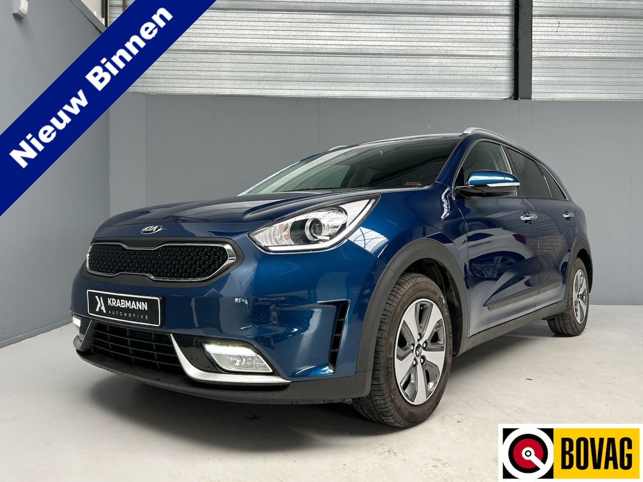 Kia Niro - 1.6 GDi Hybrid DynamicPlusLine 10jr Kia Garantie| Trekhaak|Navi|Camera - AutoWereld.nl