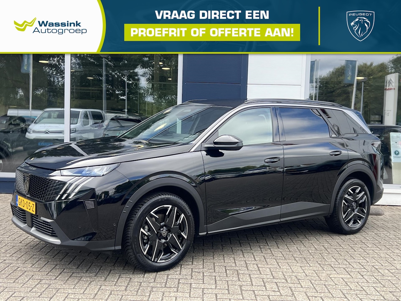 Peugeot 5008 - 1.2 Hybrid 136pk e-DSC6 Allure | Navigatie | Climate Control | Camera | Parkeersensoren | - AutoWereld.nl