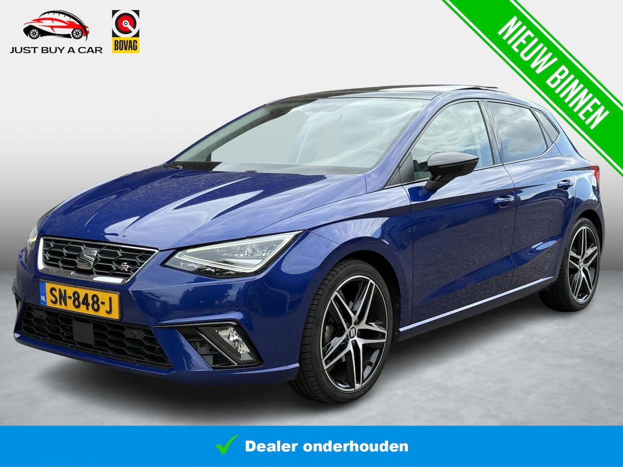 Seat Ibiza - 1.0 TSI FR Business Intense FR Night pakket / Trekhaak / Full options / Dealeronderhouden - AutoWereld.nl
