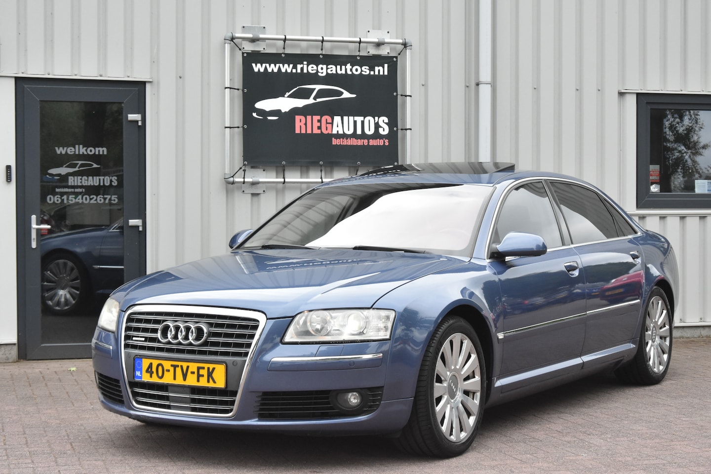 Audi A8 - 4.2 quattro Lang Pro Line ACC, Bose, Panoramadak en Softclose, B.J. 2007 - AutoWereld.nl