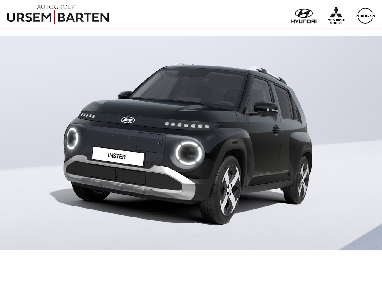 Hyundai Inster - Evolve 49 kWh | Tech Pack + Winter Pack | Abyss Black Pearl - AutoWereld.nl