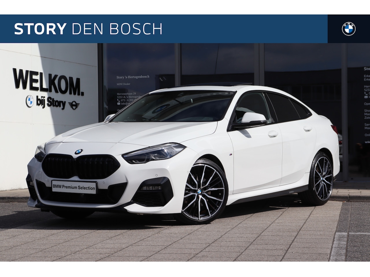 BMW 2-serie Gran Coupé - 218i Automaat / Panoramadak / Sportstoelen / Achteruitrijcamera / M Sportonderstel / Live - AutoWereld.nl
