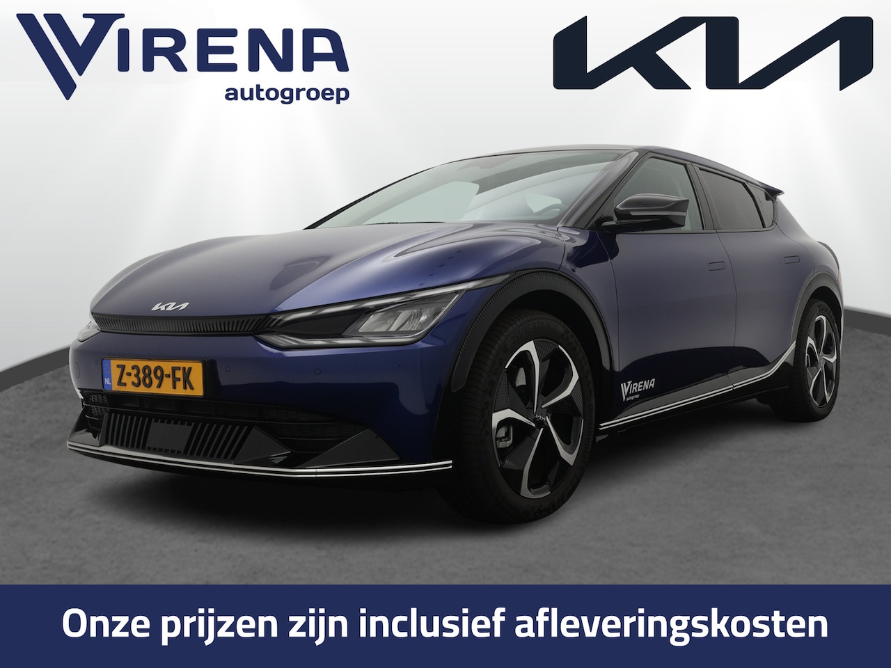 Kia EV6 - Plus Advanced 77.4 kWh - *DEMO* - Schuif-/kanteldak - LED koplampen - Adaptieve Cruise Con - AutoWereld.nl