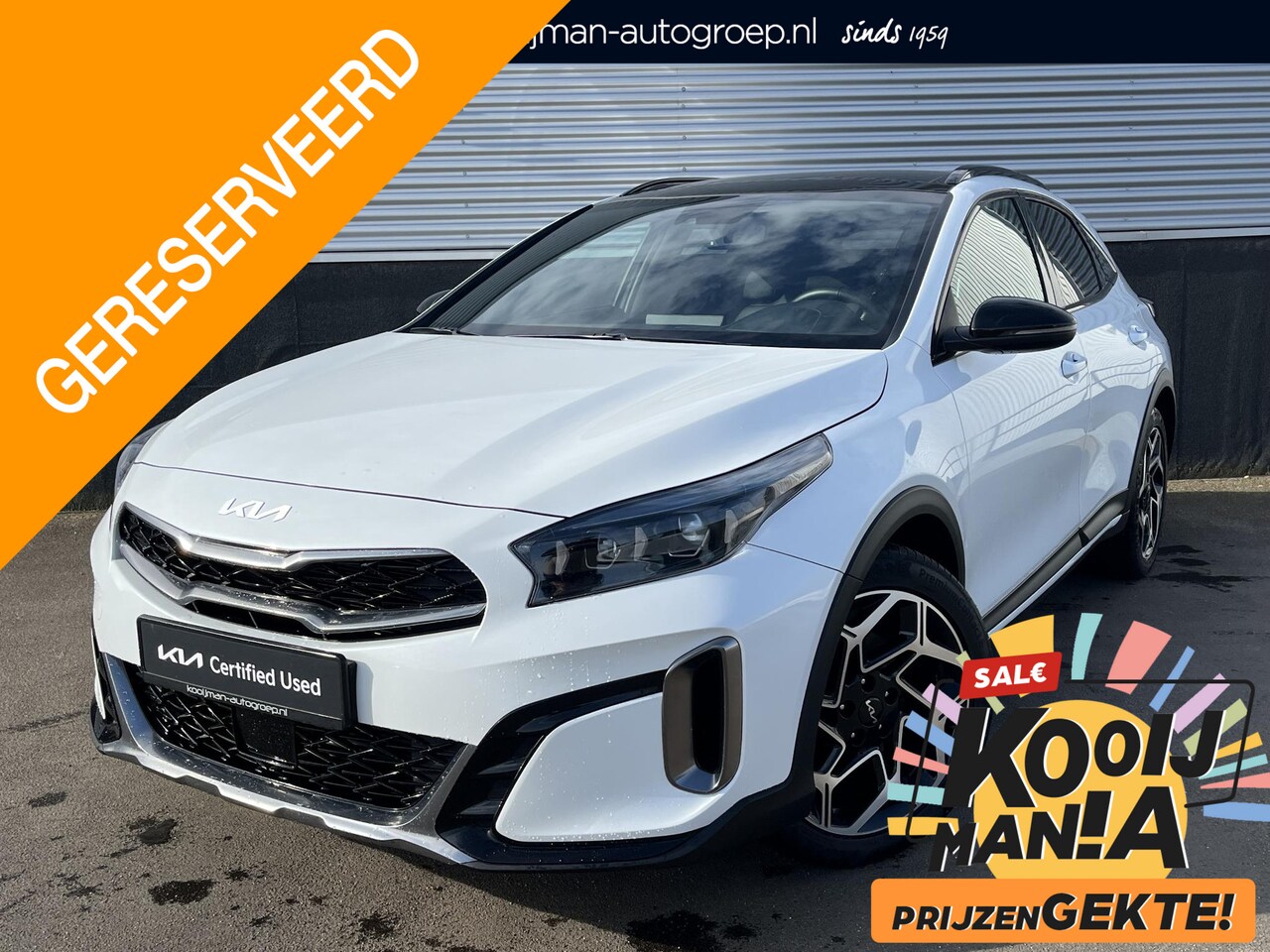 Kia XCeed - 1.5 T-GDi GT-Line Schuif/kanteldak, Navigatie, Dodehoekdetectie, Stoel- & Stuurwielverwarm - AutoWereld.nl
