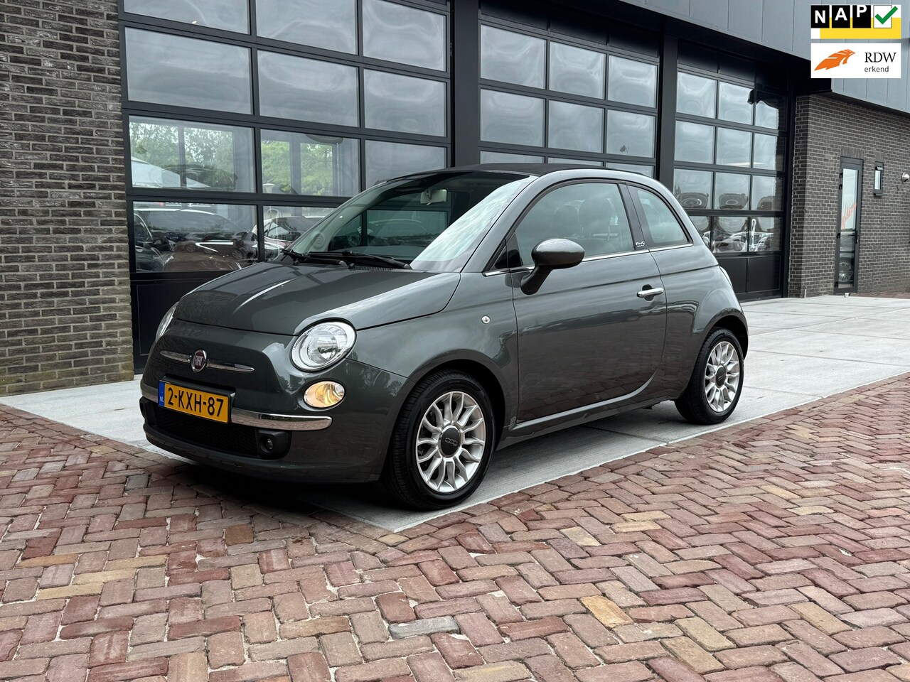 Fiat 500 C - 0.9 TwinAir Lounge | Autm | Cabrio | Airco | Trekhaak | - AutoWereld.nl