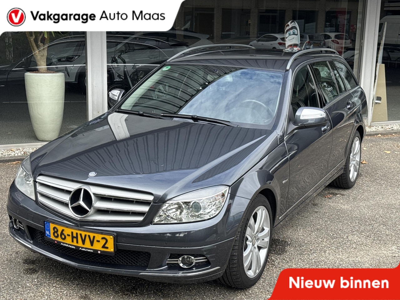 Mercedes-Benz C-klasse Estate - 180 K Avantgarde Youngtimer / Trekhaak afneembaar/ Oringineel NL auto - AutoWereld.nl