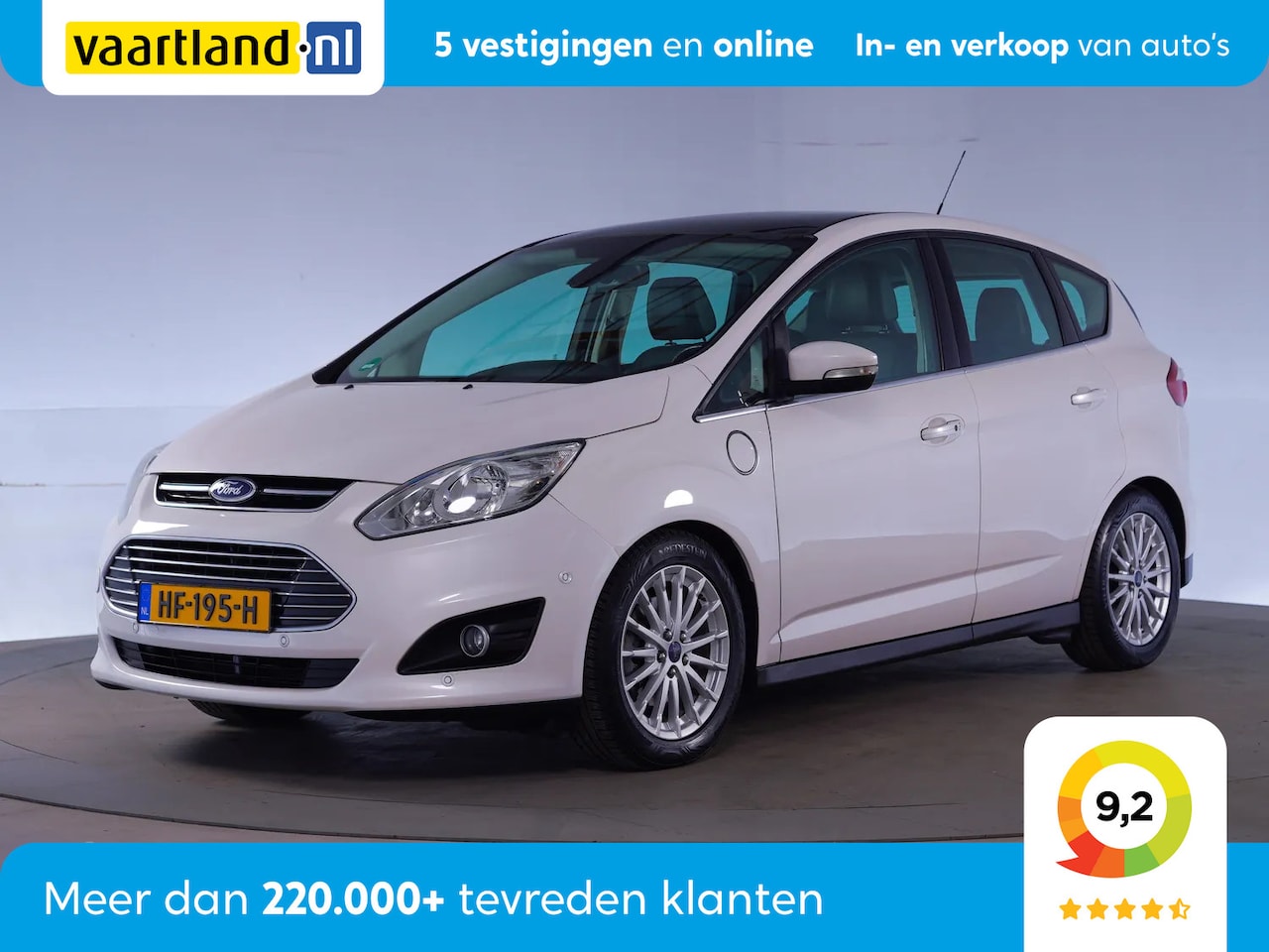 Ford C-Max - 2.0 Plug-in Hybrid Titanium Plus [ Pano Leder Stoelverwarming ] - AutoWereld.nl