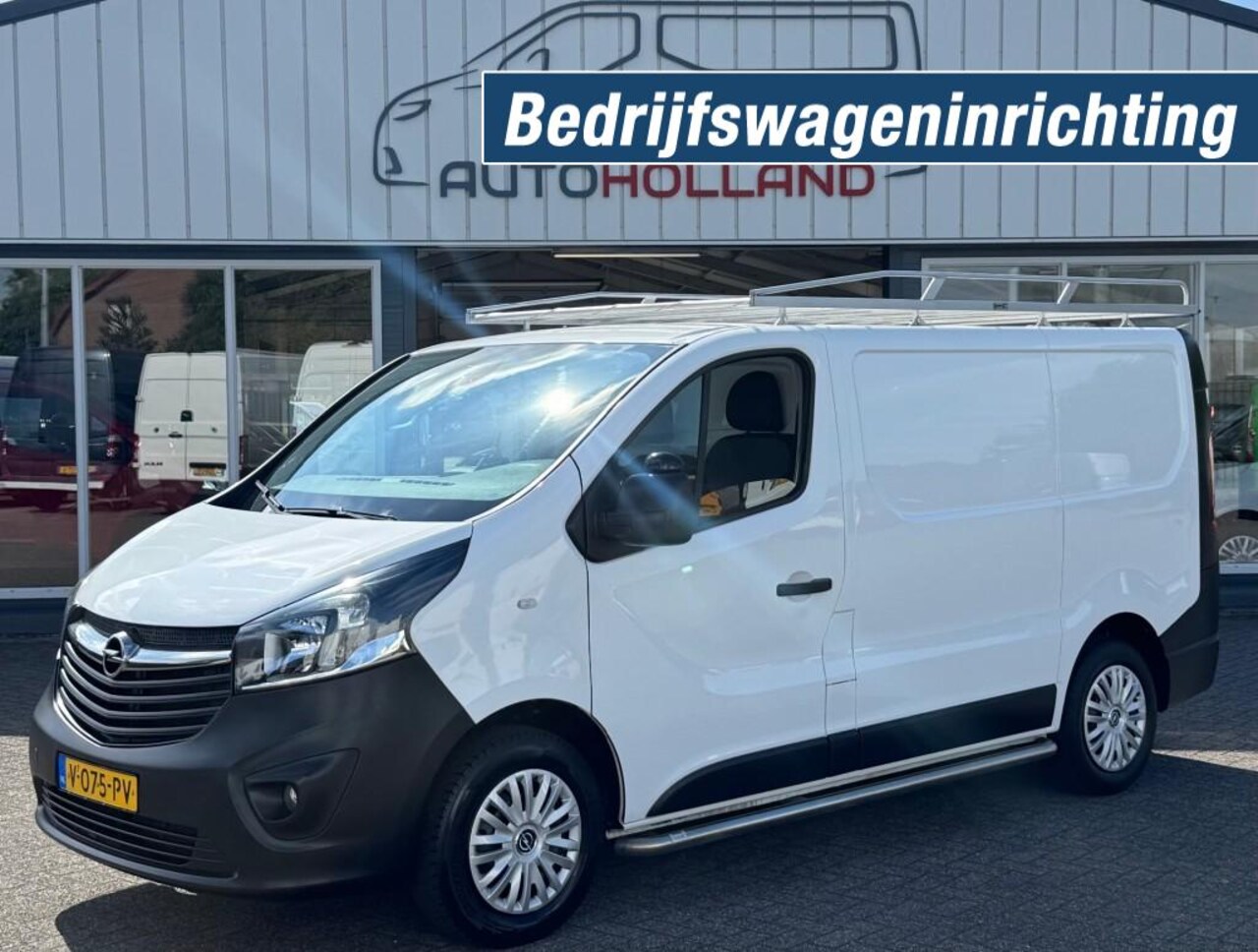 Opel Vivaro - 1.6 DCI 70KW 95PK EURO 6 SERVICEWAGEN RVS IMPERIAAL/ BEDRIJFSWAGENINRICHTING/ 100% DEALERO - AutoWereld.nl