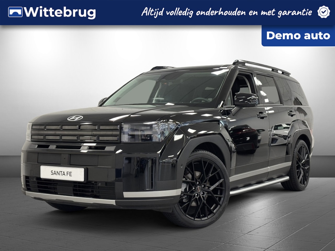 Hyundai Santa Fe - 1.6 T-GDI PHEV Premium Plus 4WD 7p. Plug-In Hybride met Lederen bekleding, Elektrische sto - AutoWereld.nl