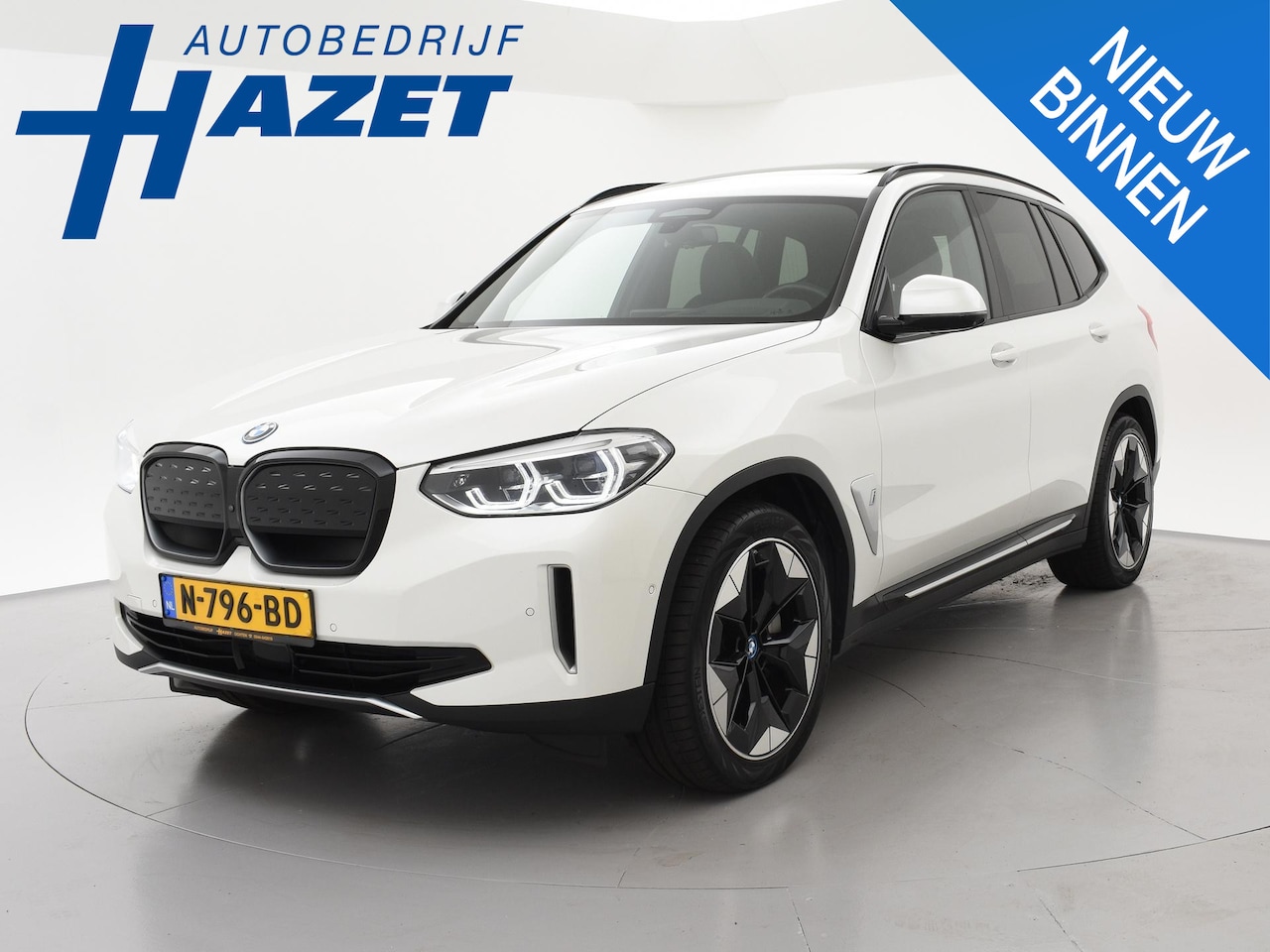 BMW iX3 - HIGH EXECUTIVE 80 kWh + HEAD-UP | PANORAMA | ELEK. TREKHAAK | HK | ADAPTIVE CRUISE | LEDER - AutoWereld.nl