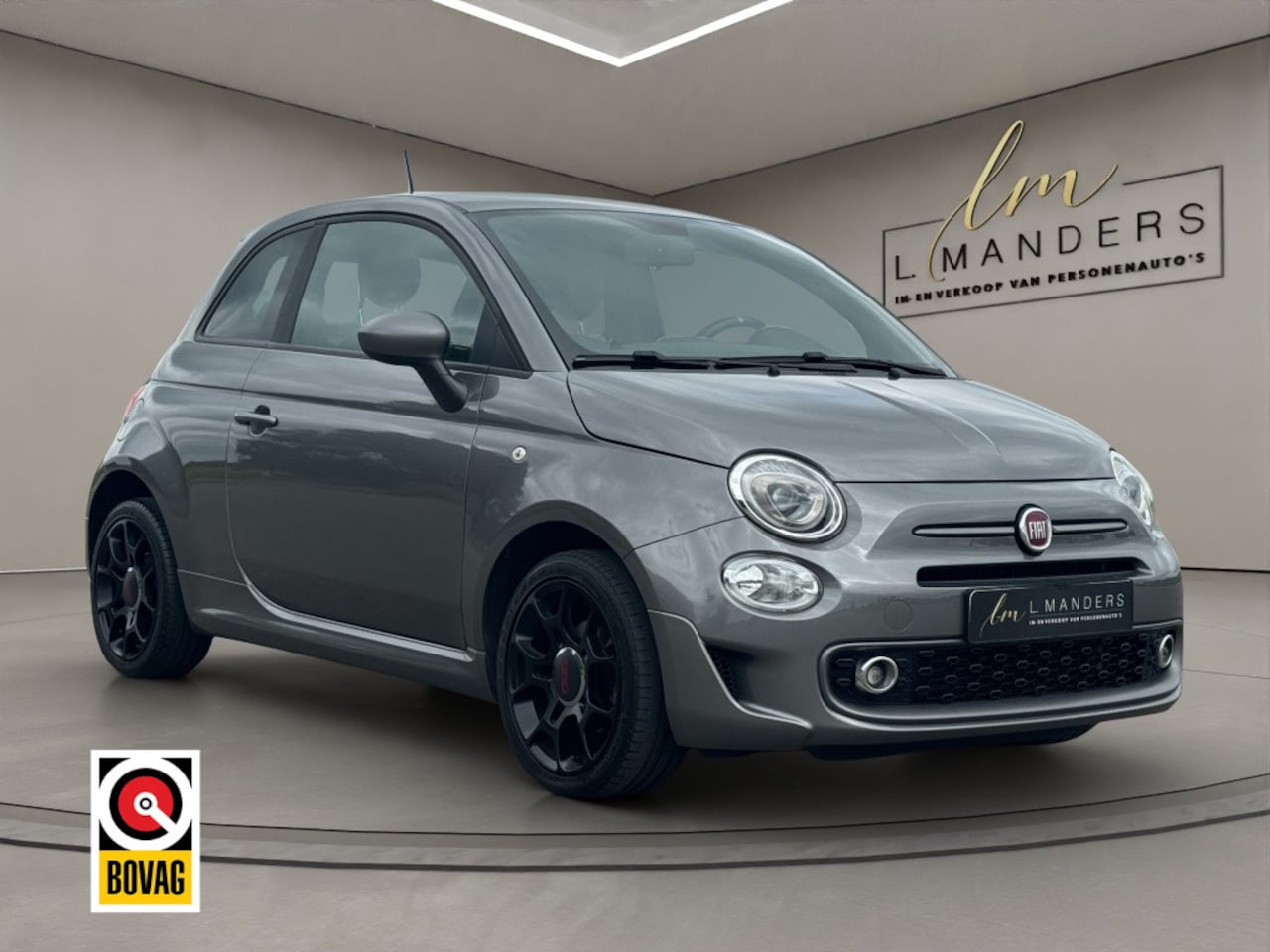 Fiat 500 - 1.2 Sport 2018 GRIJS | Apple CarPlay | Climate Control - AutoWereld.nl