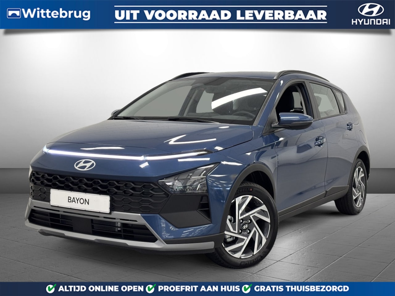 Hyundai Bayon - 1.0 T-GDI Comfort met Navigatie, Airconditioning en Cruise Control Uit voorraad leverbaar! - AutoWereld.nl