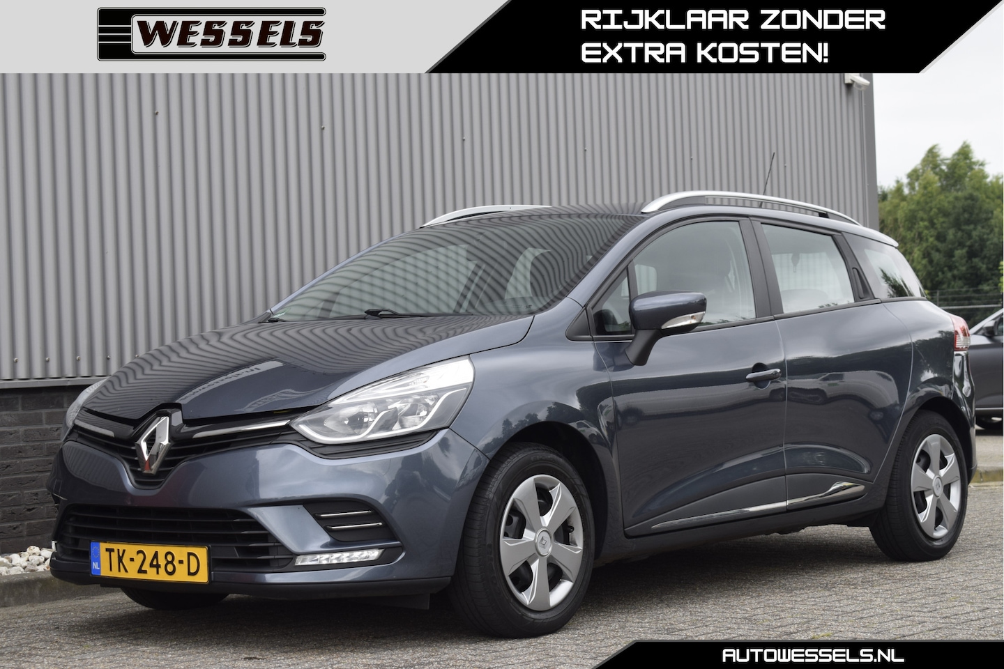 Renault Clio Estate - 0.9 TCe Zen Navi, Airco, Cruise control, Bluetooth tel - AutoWereld.nl