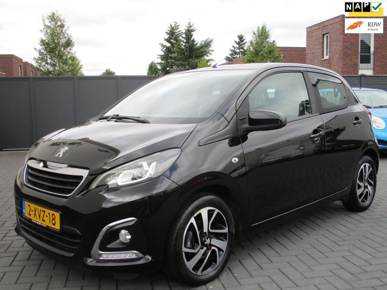 Peugeot 108 - 1.0 e-VTi Allure Led Airco Navi 66dkm !! - AutoWereld.nl