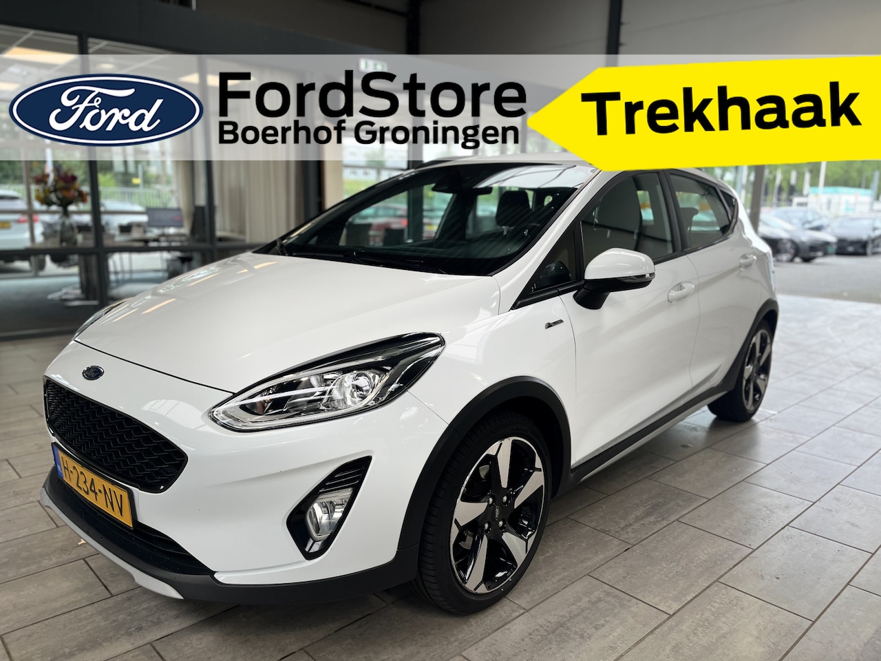 Ford Fiesta - EcoBoost 95PK Active X Afn trekhaak I B&O I Navi I PDC I Hoge zit - AutoWereld.nl
