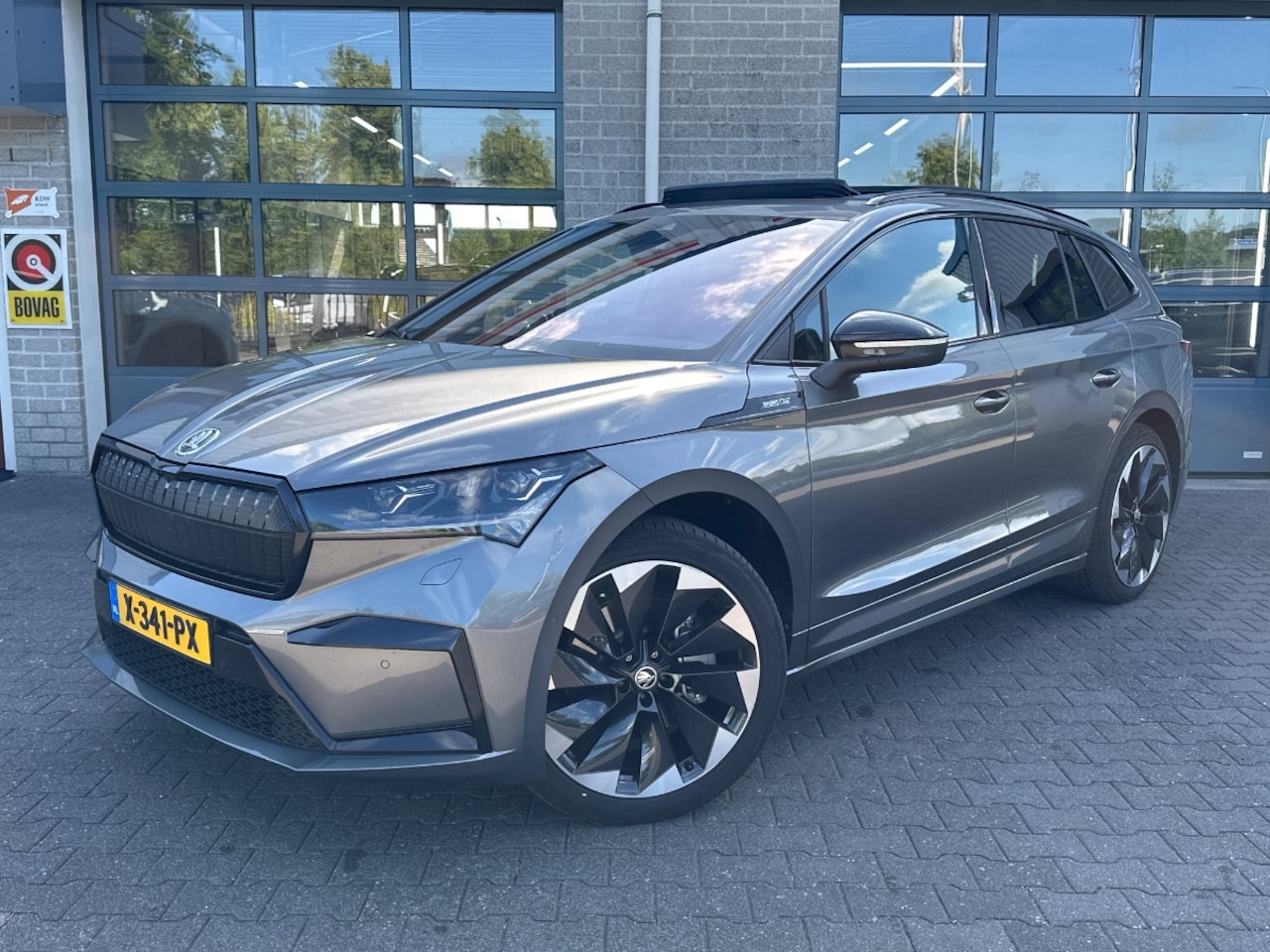 Skoda Enyaq iV - 80X Sportline | Trekhaak | VOL | - AutoWereld.nl