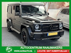 Mercedes-Benz G-klasse - 63 AMG LEDER NAVIGATIE GLAZEN SCHUIF/KANTELDAK APPLE CARPLAY/ANDROID AUTO ACHTERUITRIJCAME