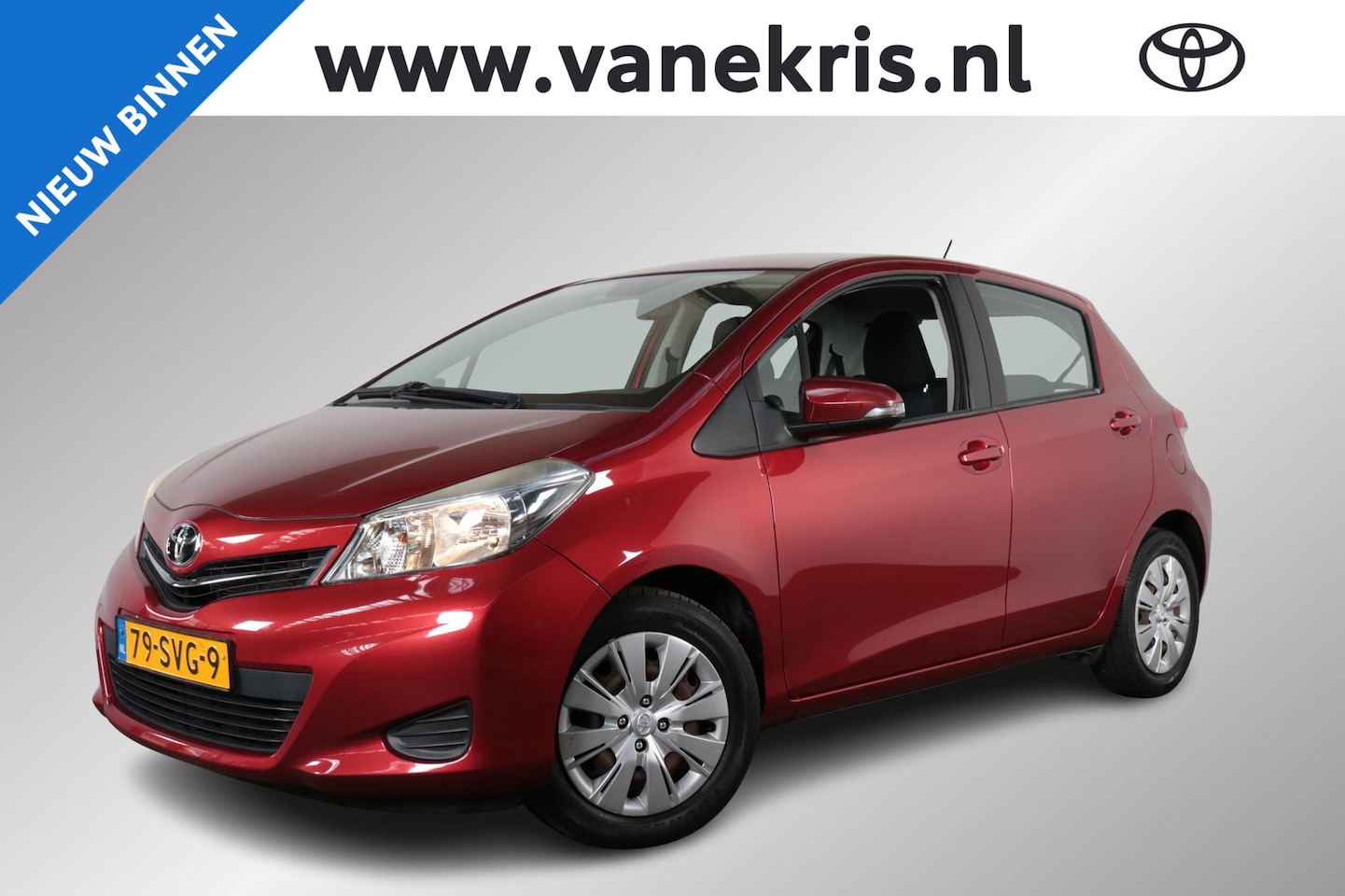 Toyota Yaris - 1.3 VVT-i Aspiration 1.3 VVT-i Aspiration, NL auto, 2 eigenaar, lage KM - AutoWereld.nl