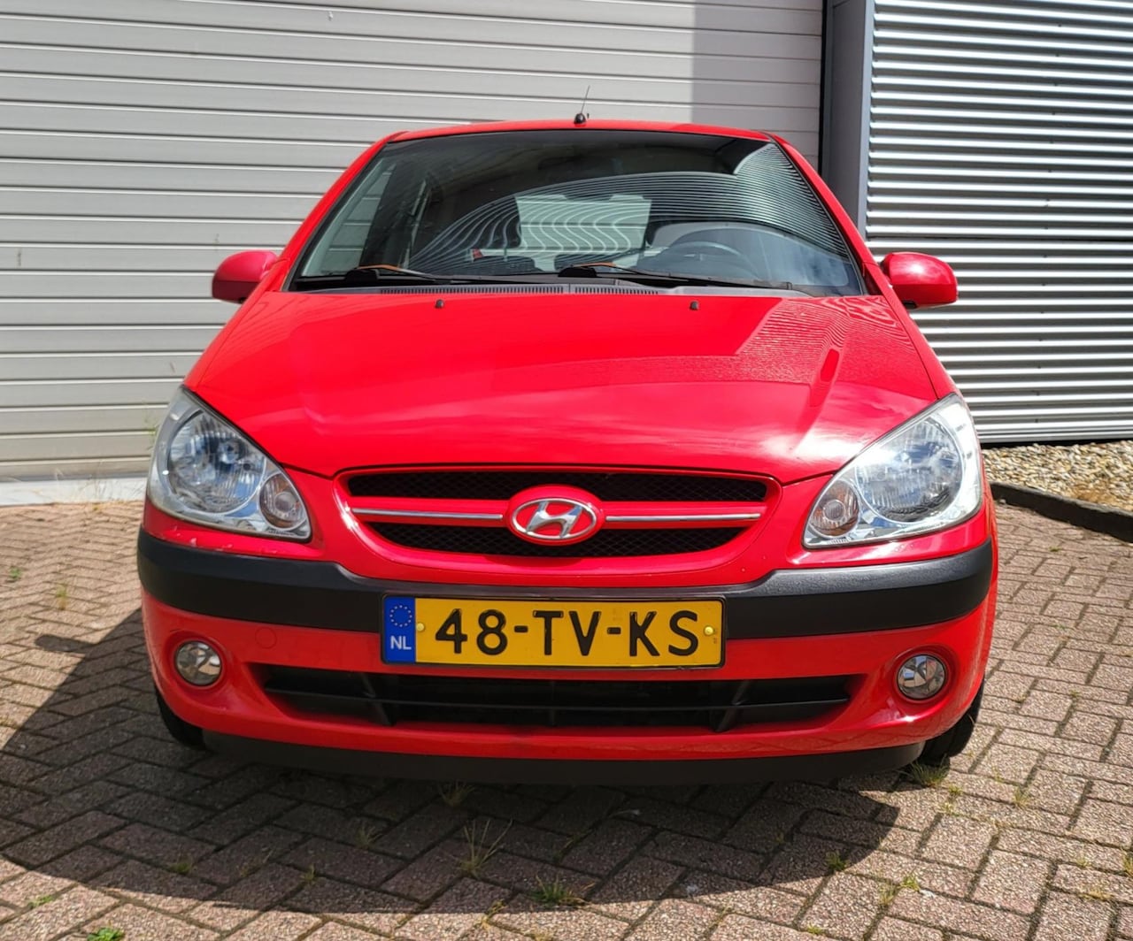 Hyundai Getz - 1.4i Active Cool Airco 5 DRS APK NW Rijklaar! - AutoWereld.nl
