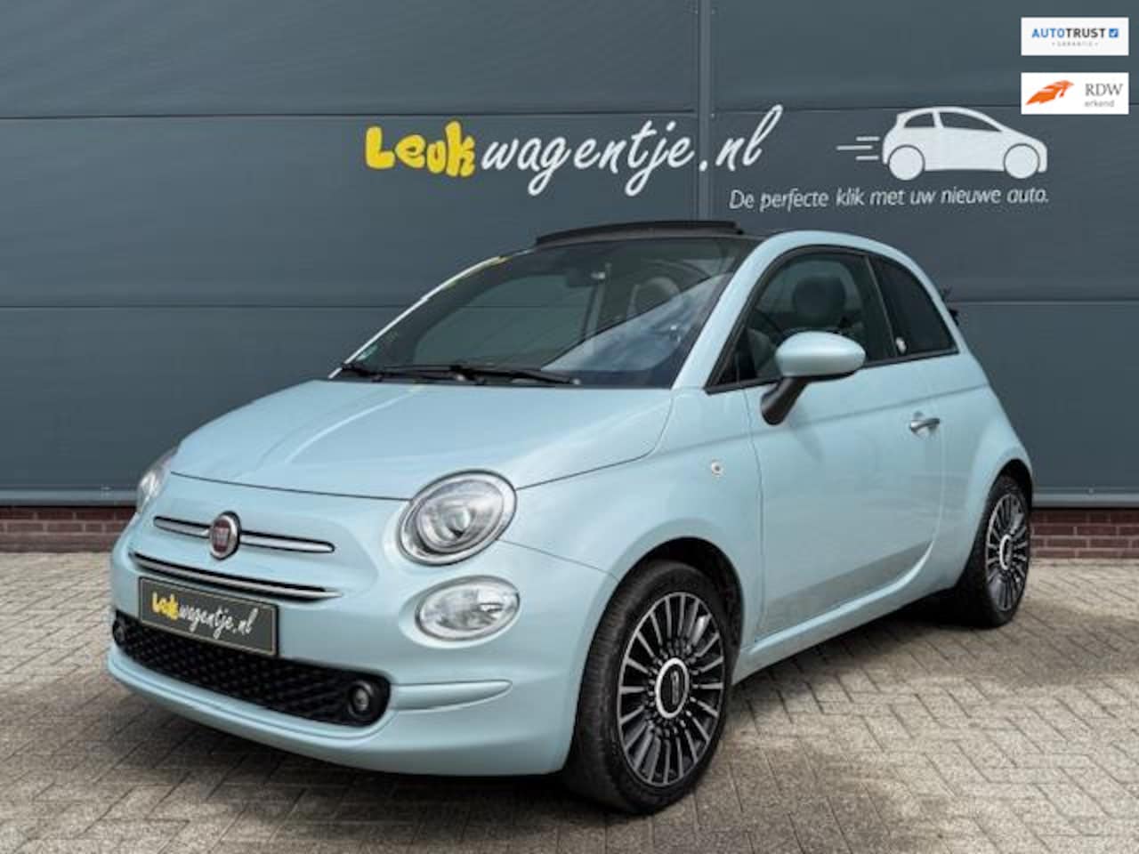 Fiat 500 C - 1.0 Hybrid Launch Ed. *carplay *ecc *dealerond. - AutoWereld.nl