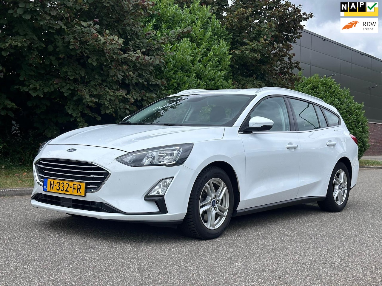 Ford Focus Wagon - 1.0 EcoBoost Hybrid Trend Edition Business Achteruit Camera*Navigatie*Cruise*Airco*LM velg - AutoWereld.nl
