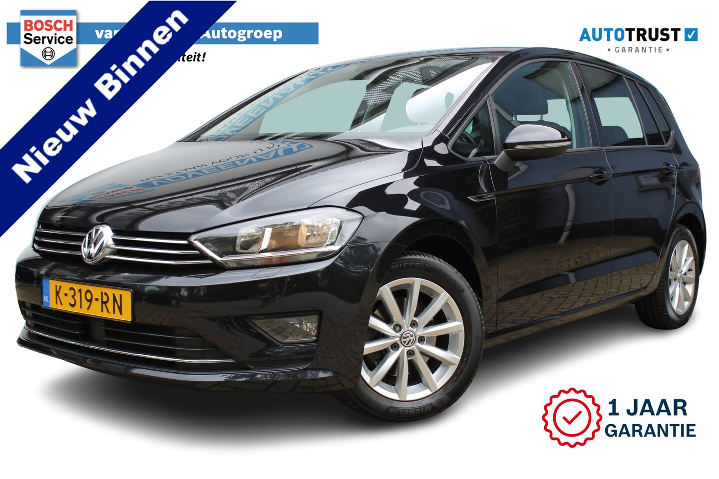 Volkswagen Golf Sportsvan - 1.4 TSI Highline | Incl. 12 maanden Garantie | Trekhaak | Stoelverwarming | Parkeersensore - AutoWereld.nl