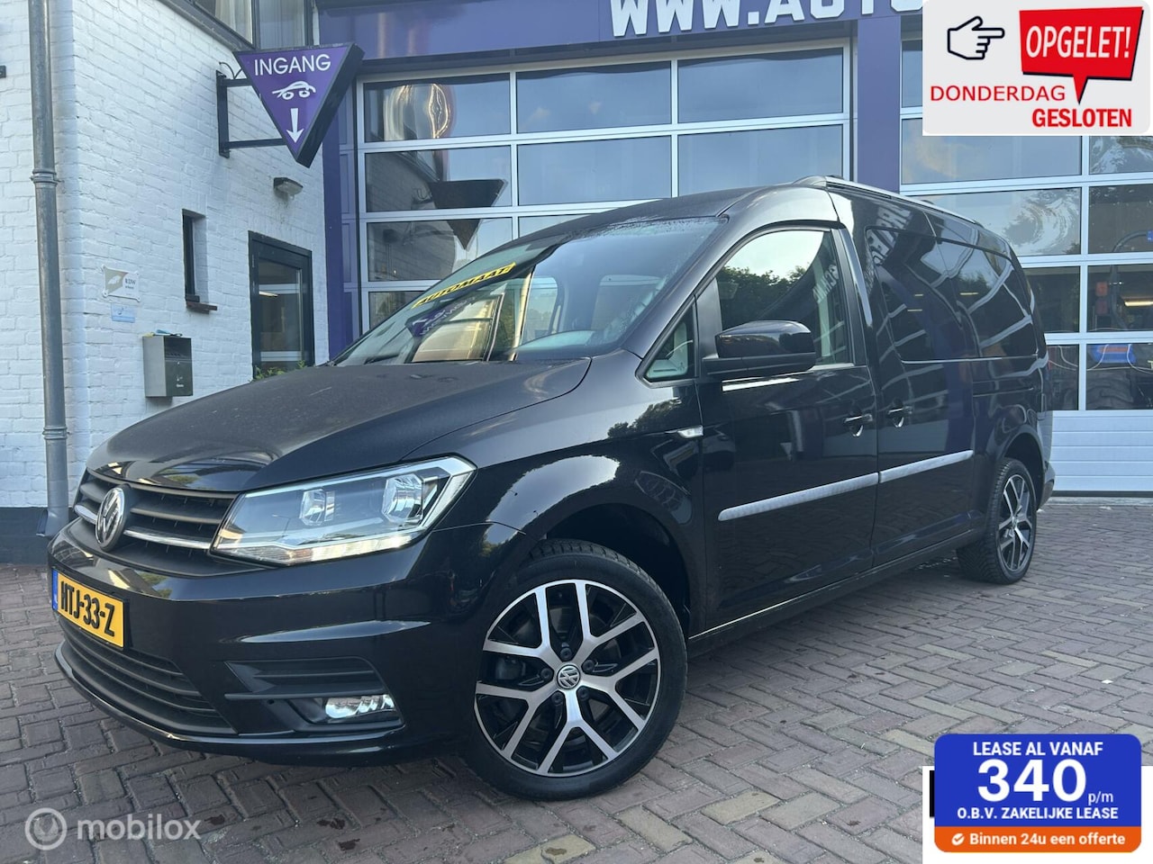 Volkswagen Caddy Maxi - 1.4 TSI * AUTOMAAT * NAVI * TREKHAAK * - AutoWereld.nl