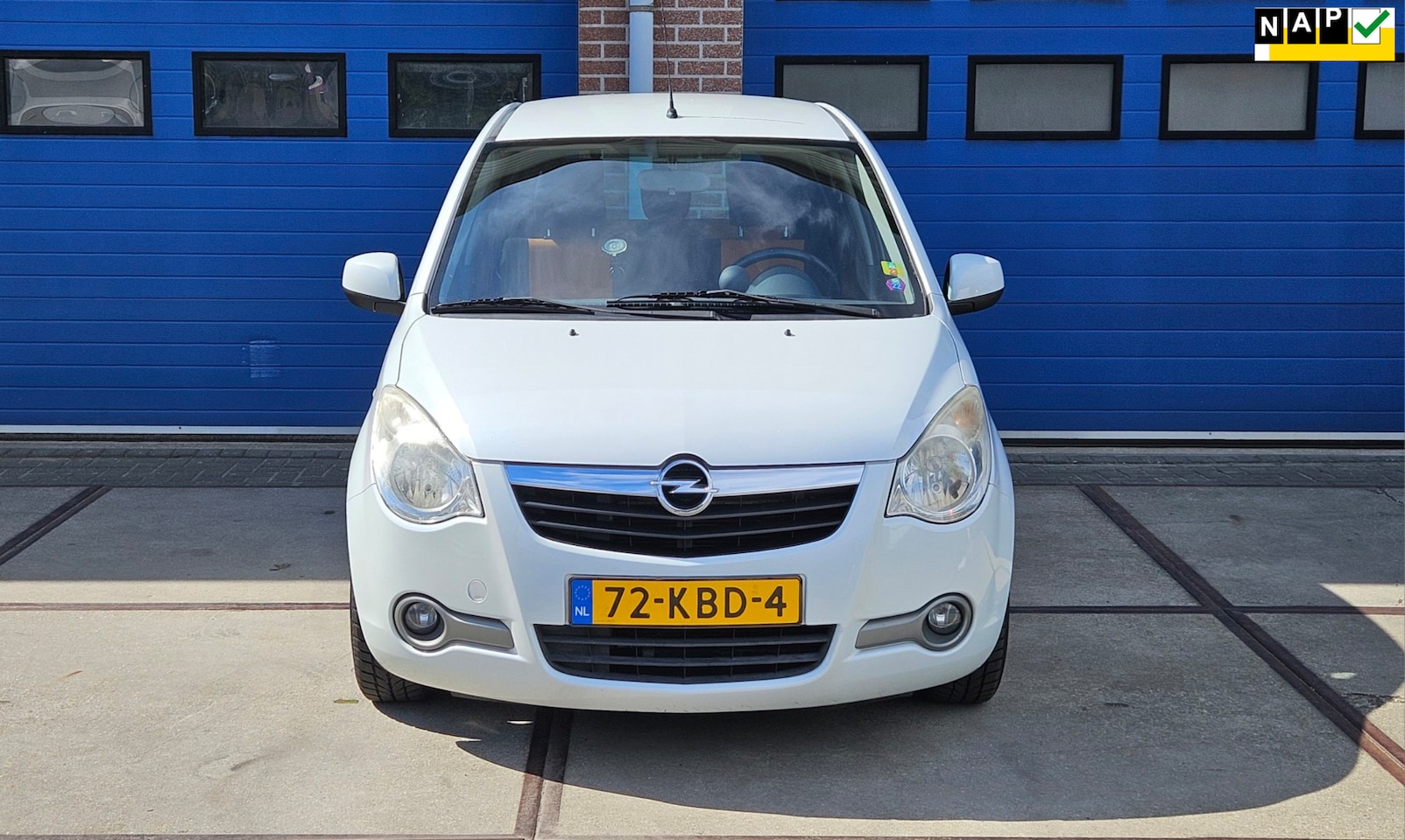 Opel Agila - 1.2 Enjoy AC - AutoWereld.nl