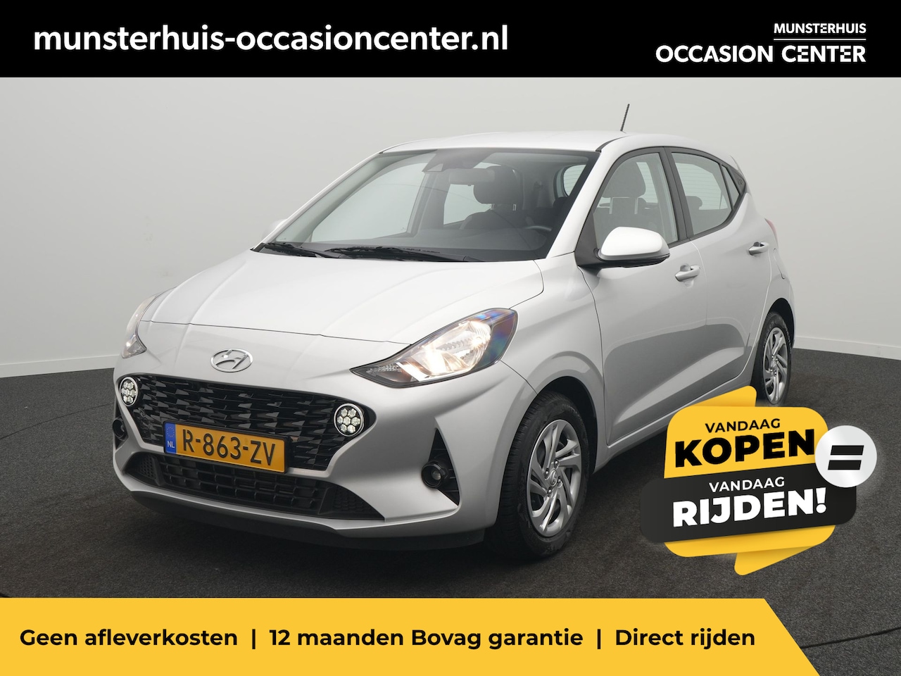 Hyundai i10 - 1.0 Comfort 5-zits - AUTOMAAT - Apple Carplay / Android Auto - AutoWereld.nl