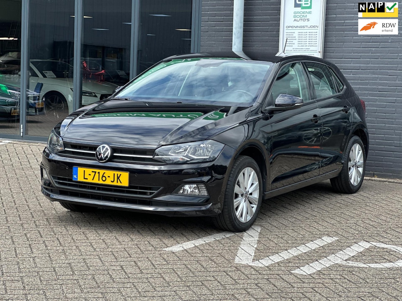 Volkswagen Polo - 1.0 TSI Comfortline Business/CARPLAY/PARKEERSENSOR/NAVI/NL-AUTO NAP!! - AutoWereld.nl
