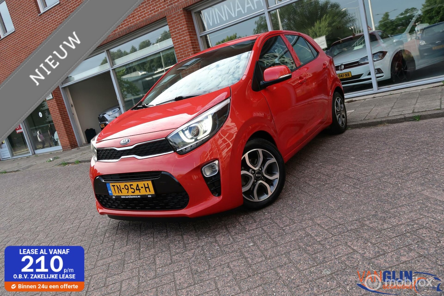 Kia Picanto - 1.2 CVVT DynamicPlusLine Automaat Carplay - AutoWereld.nl