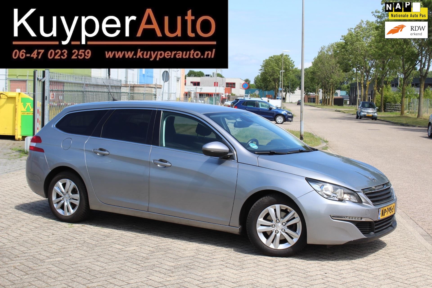 Peugeot 308 SW - 1.6 BlueHDI Blue Lease distr recent vervangen multimedia clima verwarmbare voorstoelen par - AutoWereld.nl