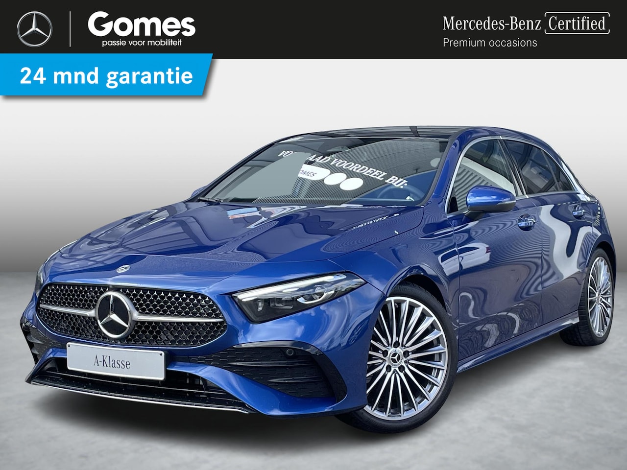 Mercedes-Benz A-klasse - 180 Star Edition AMG Line | Winterpakket | 19 inch Multispaaks AMG Velgen | Panoramadak | - AutoWereld.nl