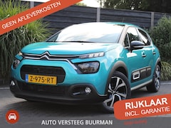 Citroën C3 - Max 1.2 PureTech 110PK Navigatie, Keyless, Stoelverwarming, Achteruitrijcamera, Apple Carp