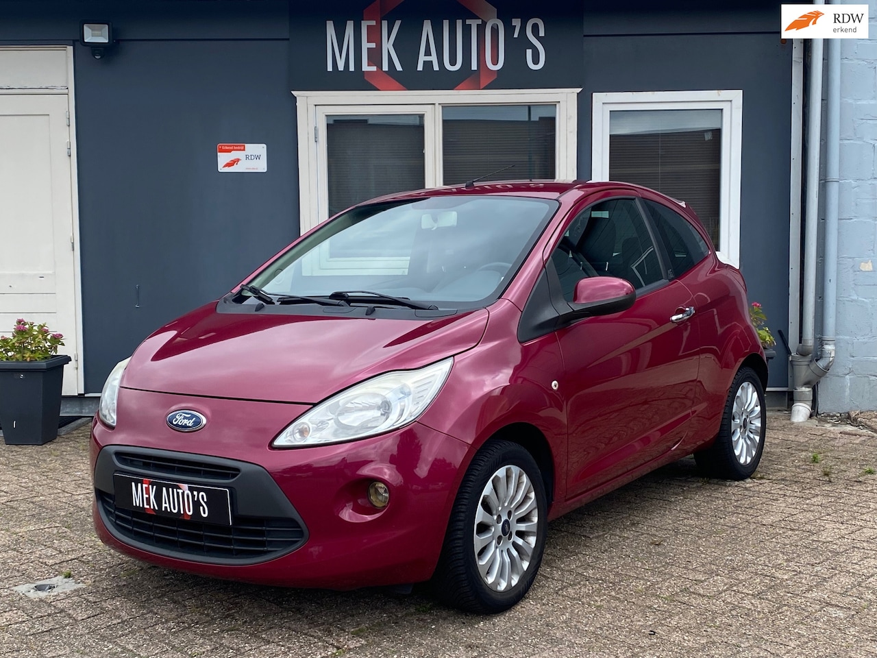 Ford Ka - 1.2 Titanium X|Airco|Elektrische ramen|LMV|Topstaat| - AutoWereld.nl