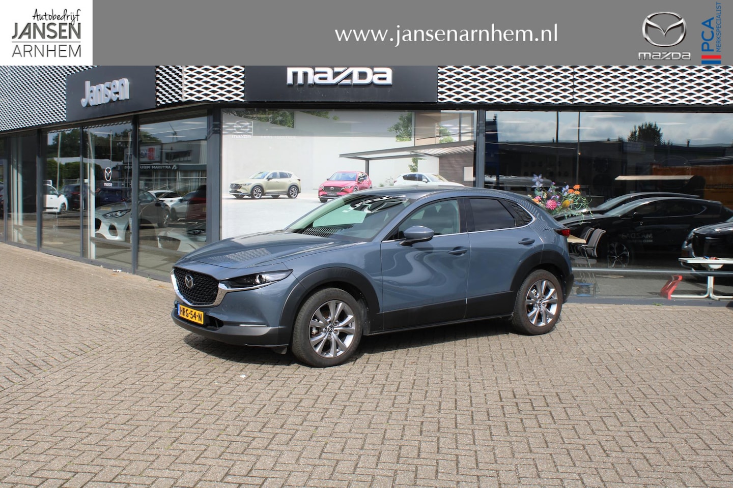 Mazda CX-30 - 2.0 e-SkyActiv Luxury-Line M 150 Hybrid , Automaat, Trekhaak, I-Activsense Pakket, 360 Cam - AutoWereld.nl